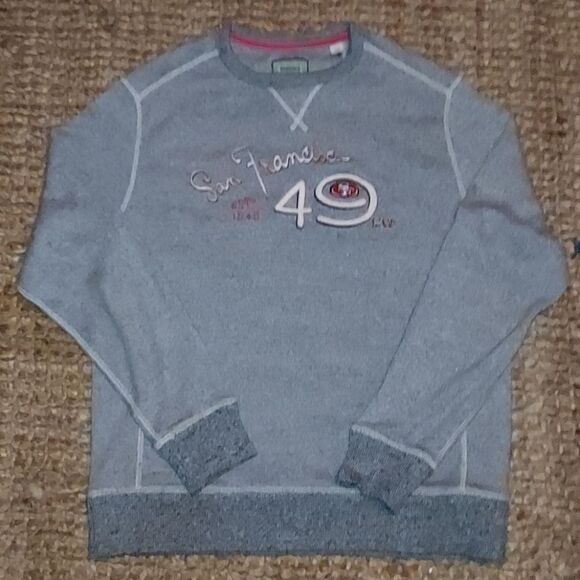 Tommy Bahama San Francisco 49ers Sweatshirt M - Picture 1 of 5
